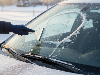 Tips to maintain windshield in winters