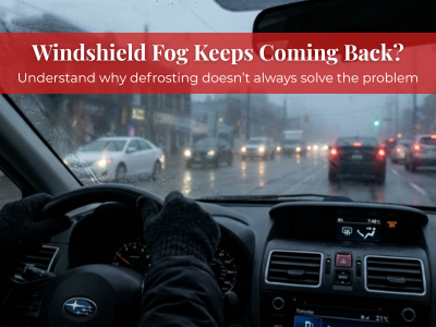 Hidden causes of recurring windshield fog