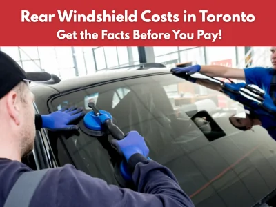 Factor affecting rear windshield replacement cost Toronto, Brampton